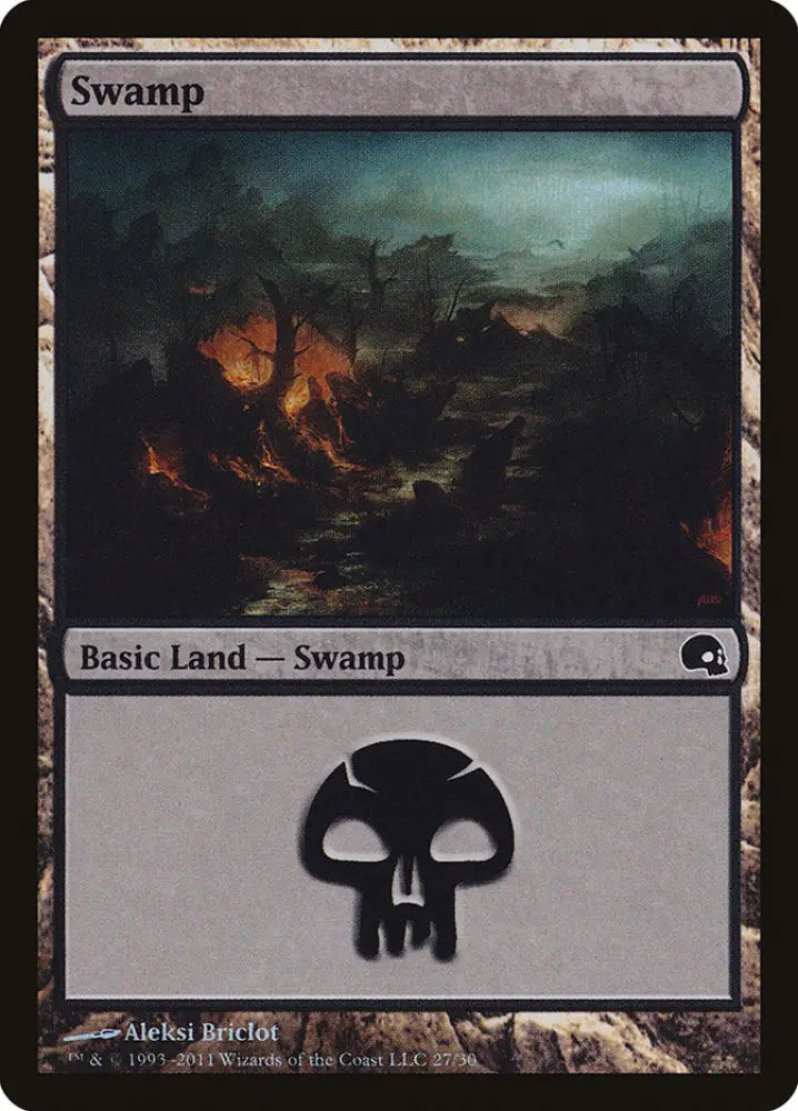 Swamp (27) [Premium Deck Series: Graveborn] - MTG Single