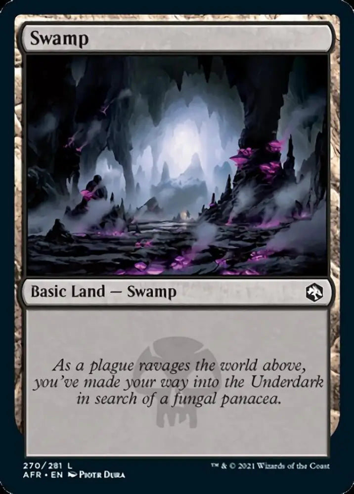 Swamp (270) [Dungeons & Dragons: Adventures in the Forgotten Realms] - MTG Single