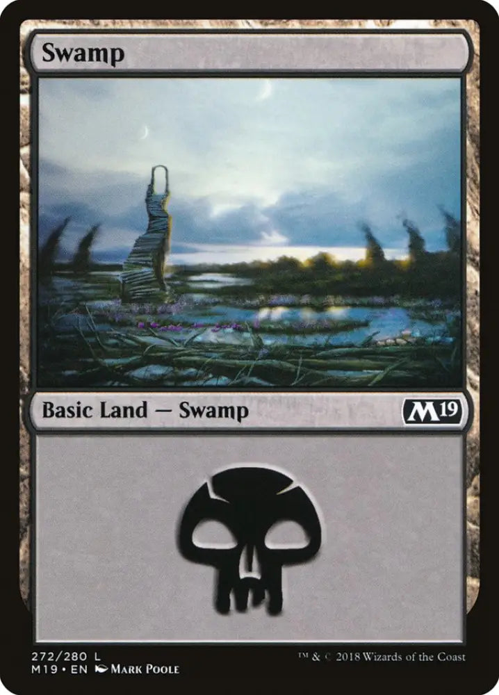 Swamp (272) [Core Set 2019] - MTG Single
