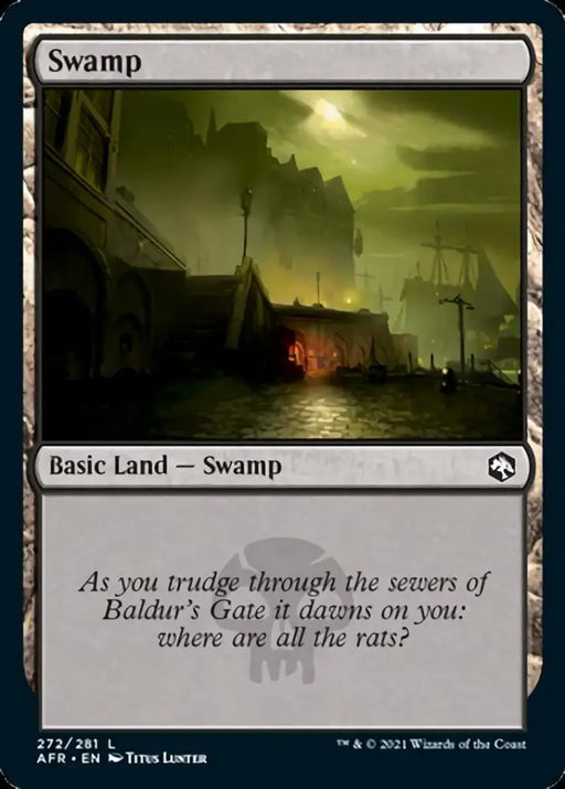 Swamp (272) [Dungeons & Dragons: Adventures in the Forgotten Realms] - MTG Single