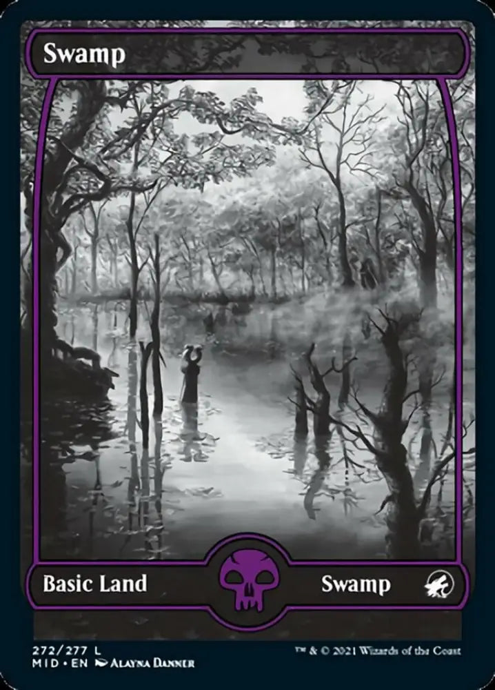 Swamp (272) [Innistrad: Midnight Hunt] - MTG Single