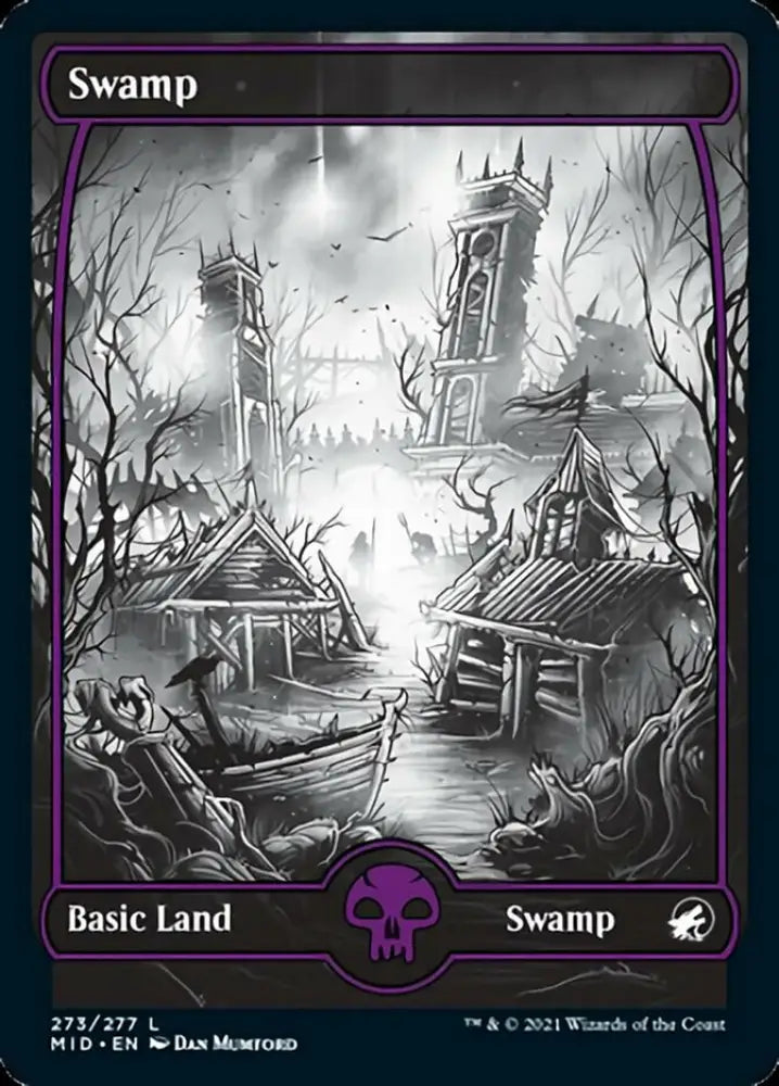 Swamp (273) [Innistrad: Midnight Hunt] - MTG Single