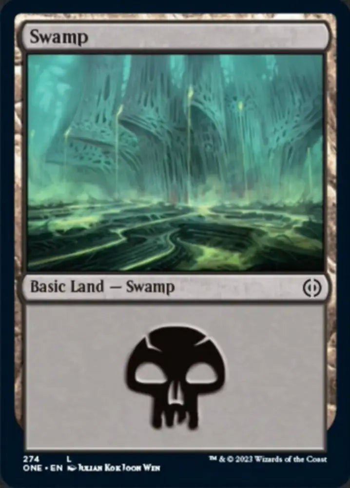 Swamp (274) [Phyrexia: All Will Be One] - MTG Single