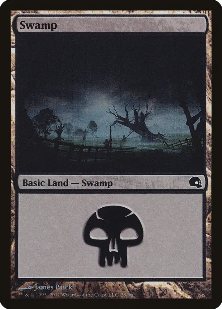 Swamp (28) [Premium Deck Series: Graveborn] - MTG Single
