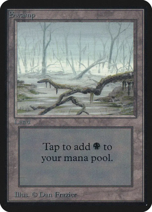 Swamp (290) [Alpha Edition] - MTG Single