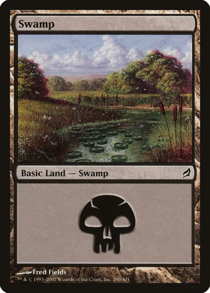 Swamp (290) [Lorwyn] - MTG Single
