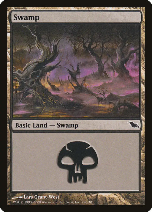 Swamp (290) [Shadowmoor] - MTG Single