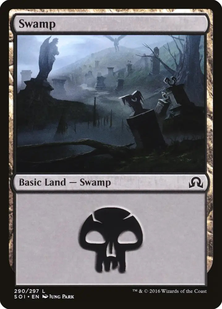 Swamp (290) [Shadows over Innistrad] - MTG Single