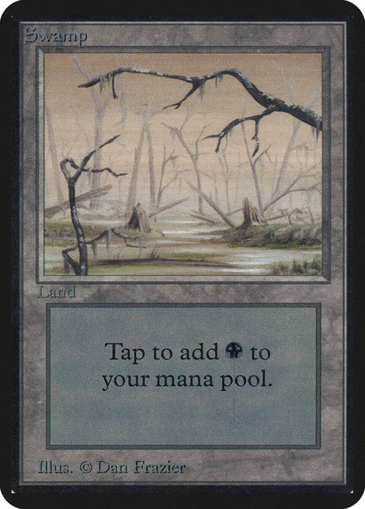 Swamp (291) [Alpha Edition] - MTG Single