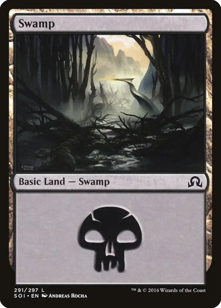 Swamp (291) [Shadows over Innistrad] - MTG Single