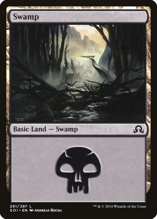 Swamp (291) [Shadows over Innistrad] - MTG Single