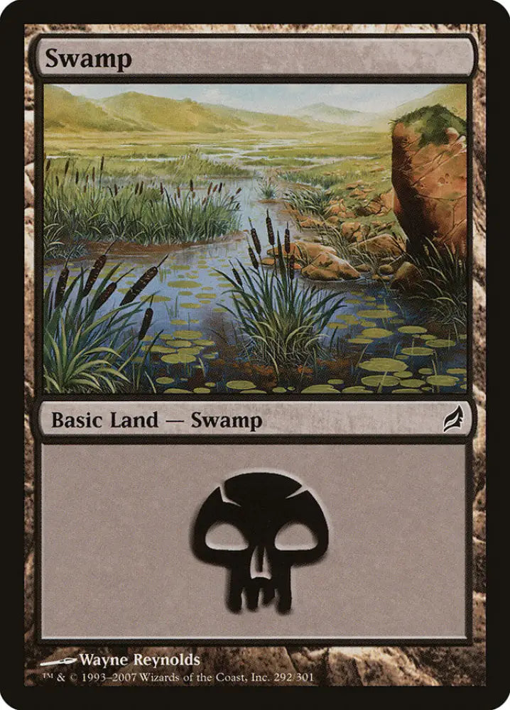 Swamp (292) [Lorwyn] - MTG Single