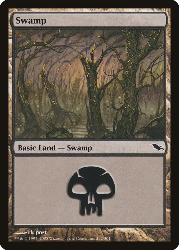 Swamp (292) [Shadowmoor] - MTG Single