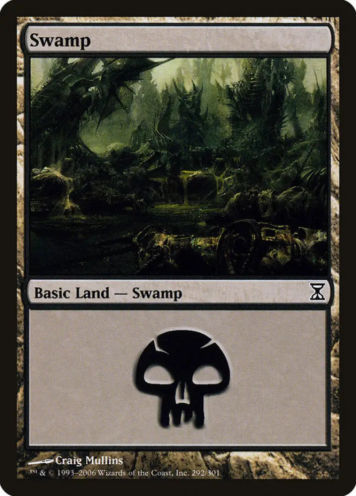 Swamp (292) [Time Spiral] - MTG Single