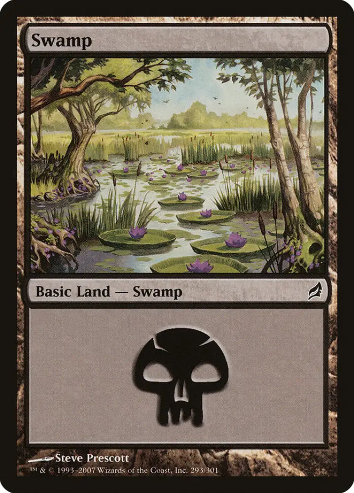 Swamp (293) [Lorwyn] - MTG Single