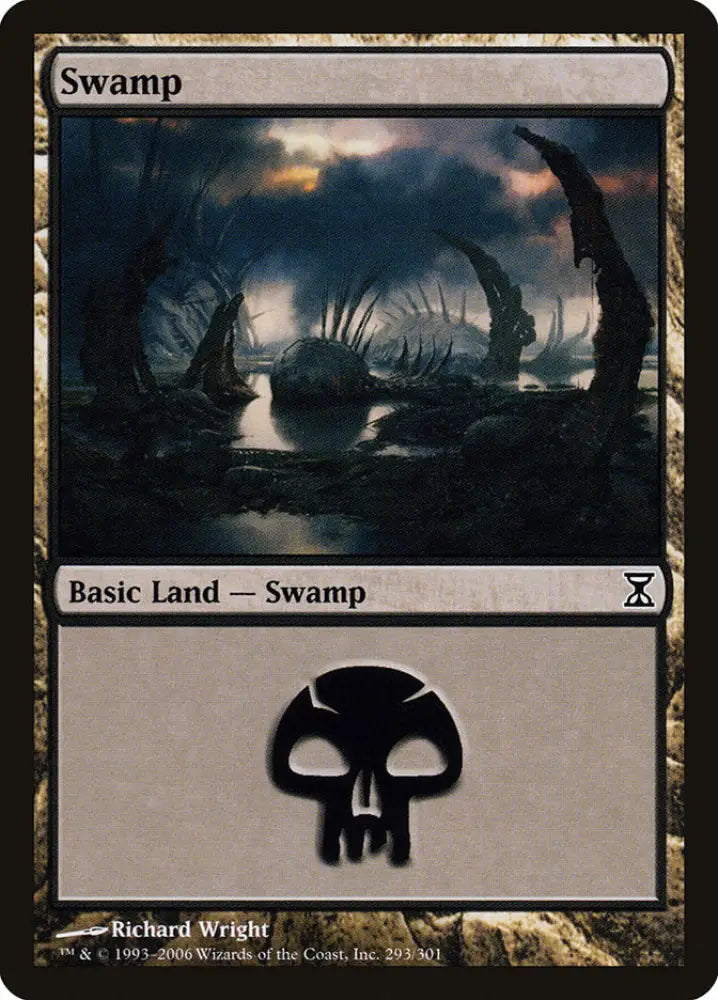 Swamp (293) [Time Spiral] - MTG Single