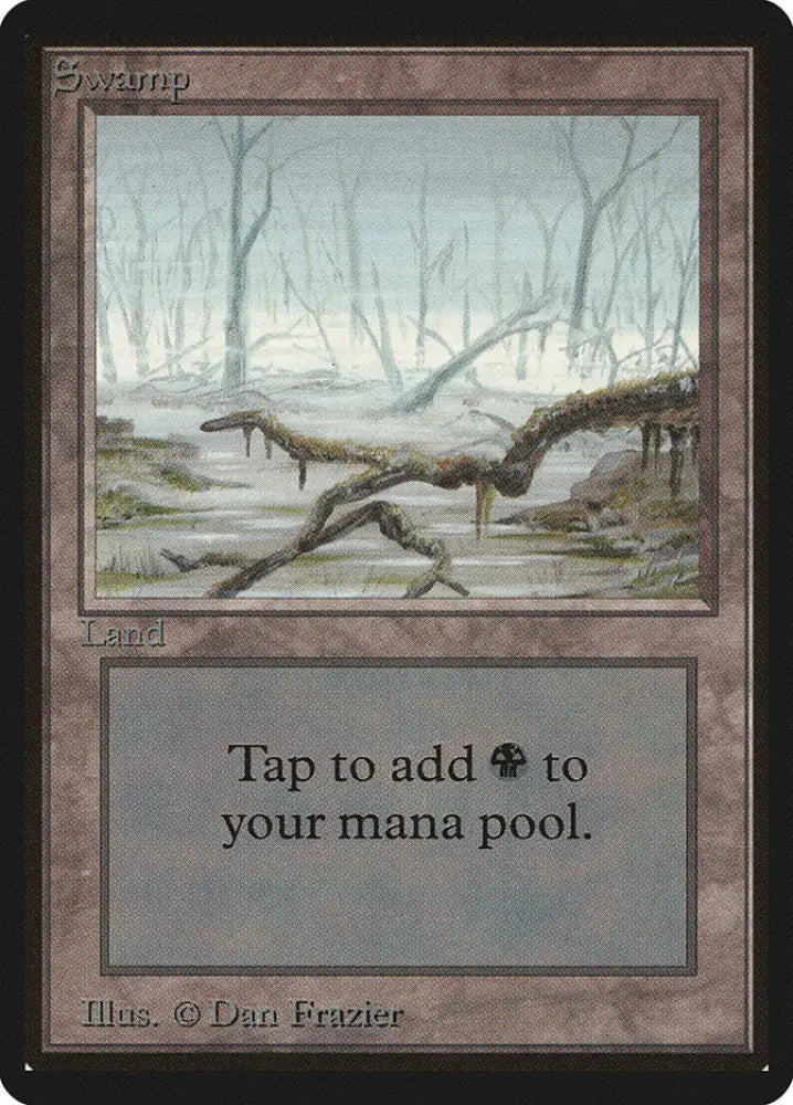 Swamp (294) [Beta Edition] - MTG Single