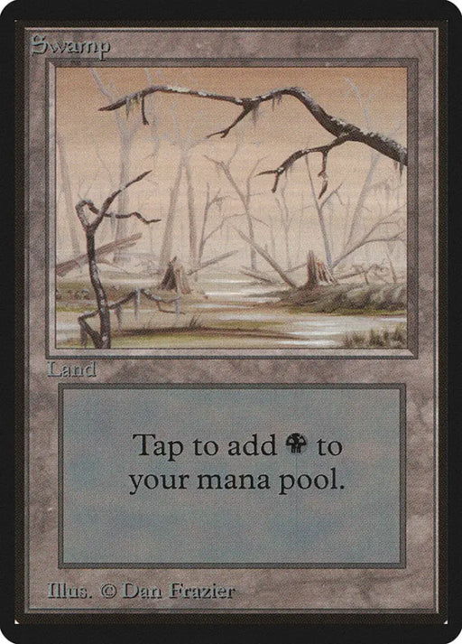 Swamp (295) [Beta Edition] - MTG Single