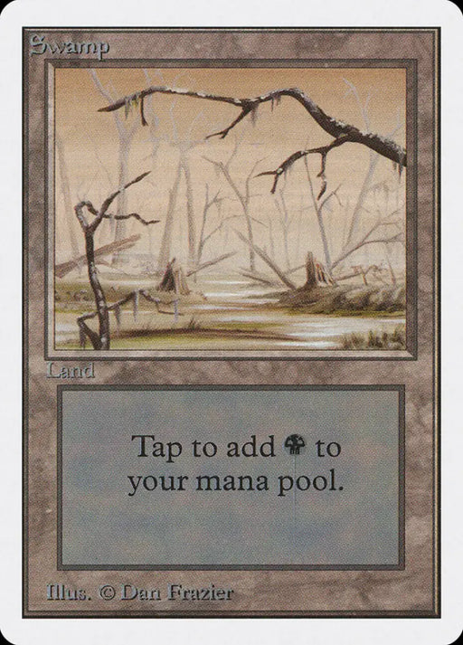 Swamp (295) [Unlimited Edition] - MTG Single