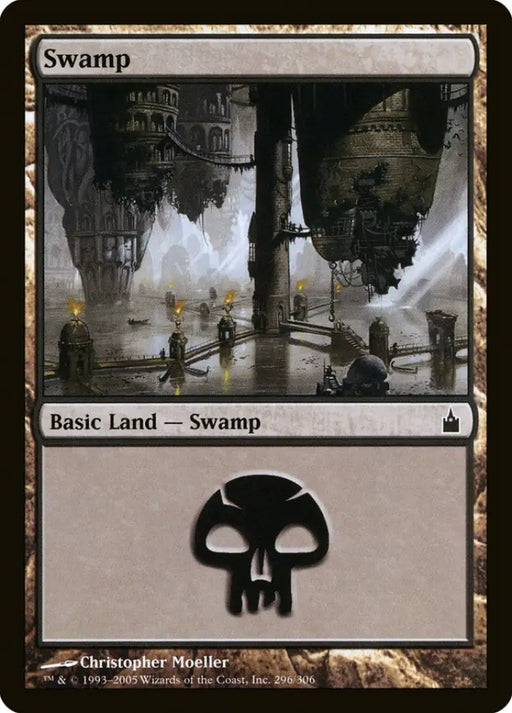 Swamp (296) [Ravnica: City of Guilds] - MTG Single