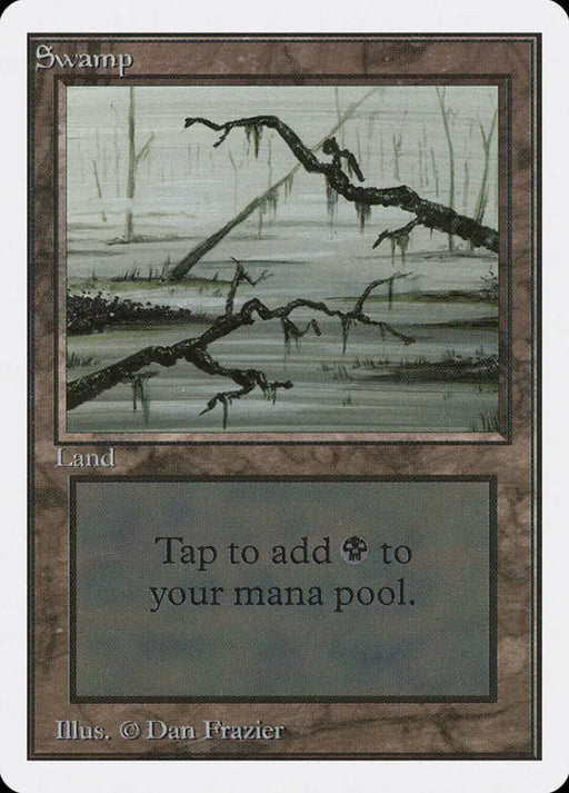 Swamp (296) [Unlimited Edition] - MTG Single