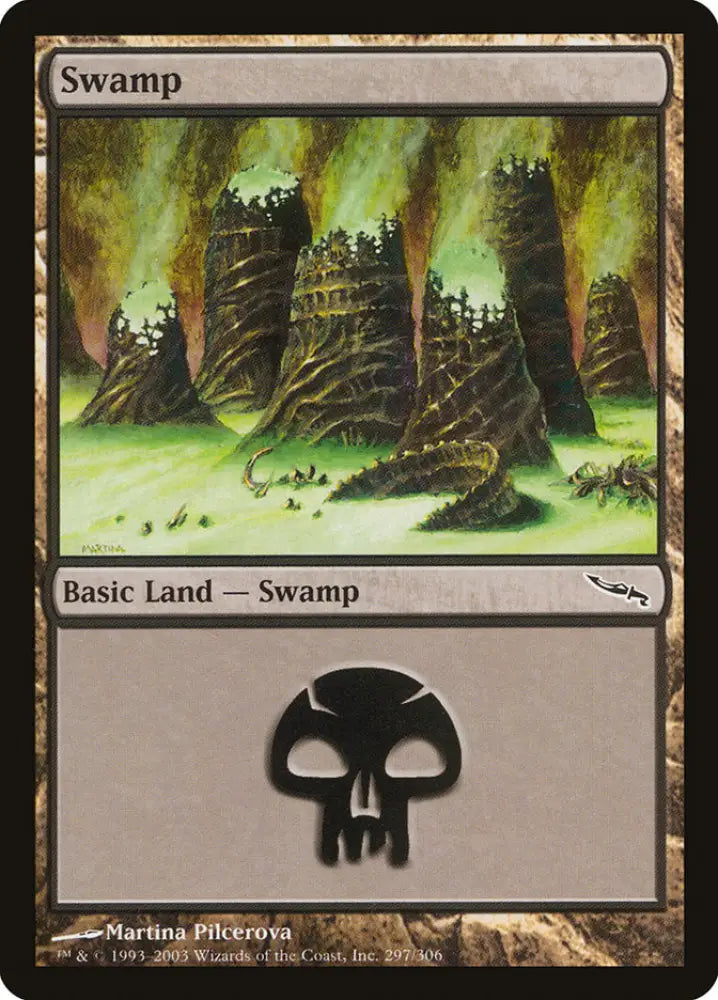 Swamp (297) [Mirrodin] - MTG Single