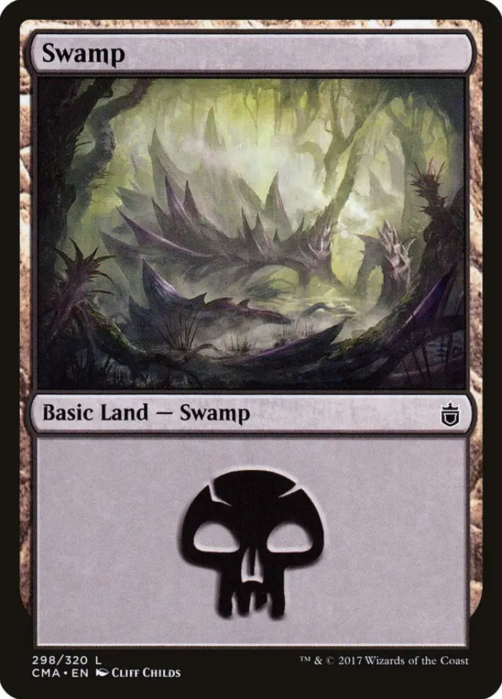 Swamp (298) [Commander Anthology] - MTG Single