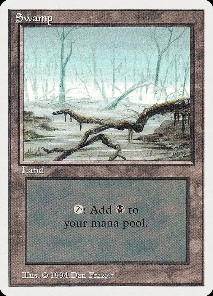 Swamp (298) [Summer Magic / Edgar] - MTG Single