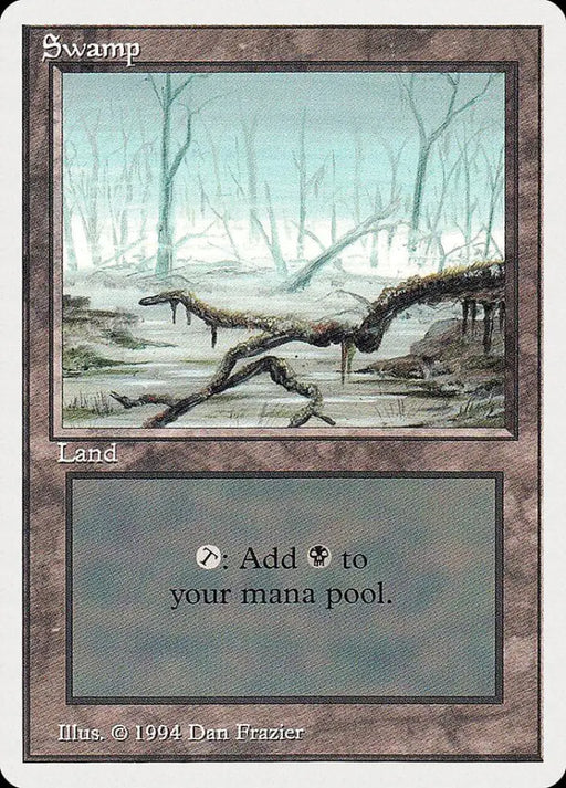 Swamp (298) [Summer Magic / Edgar] - MTG Single
