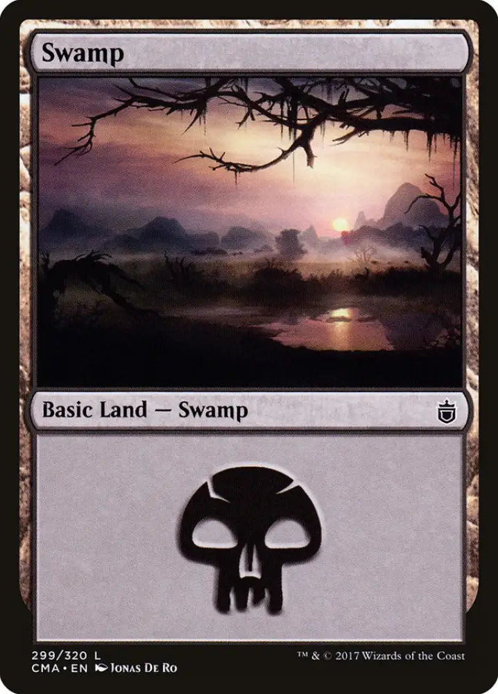Swamp (299) [Commander Anthology] - MTG Single