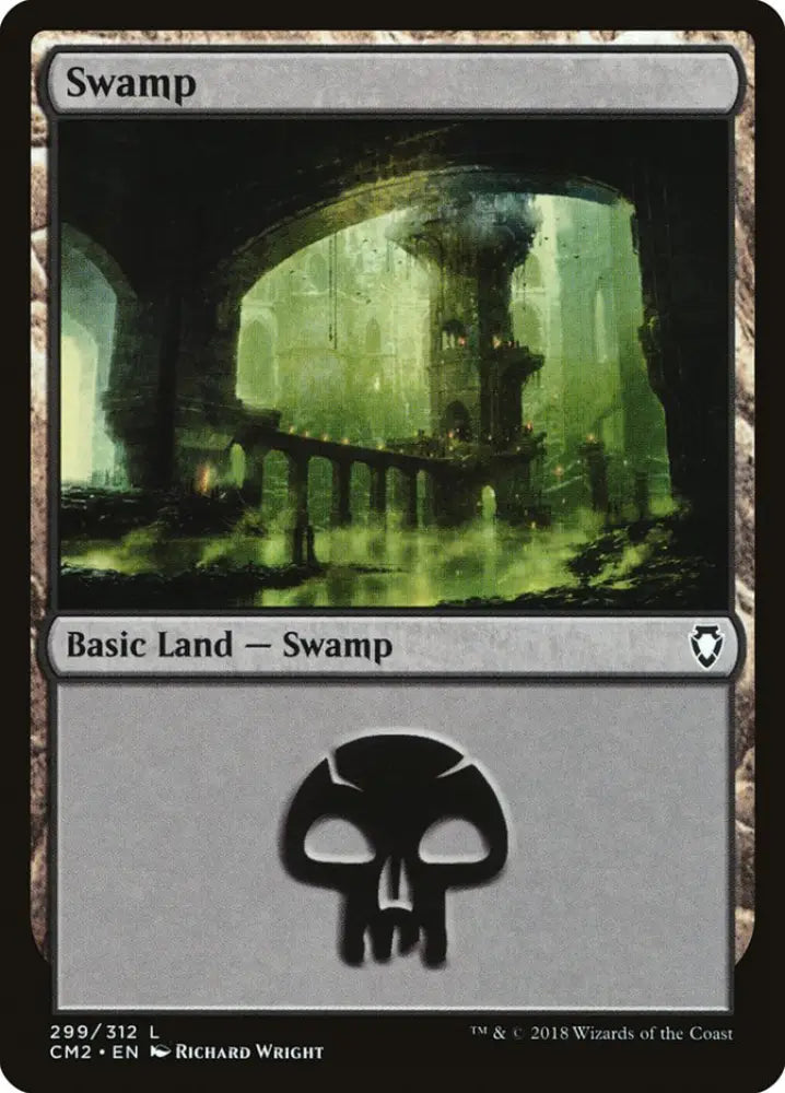 Swamp (299) [Commander Anthology Volume II] - MTG Single