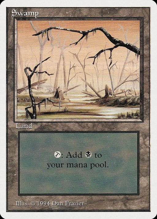 Swamp (299) [Summer Magic / Edgar] - MTG Single