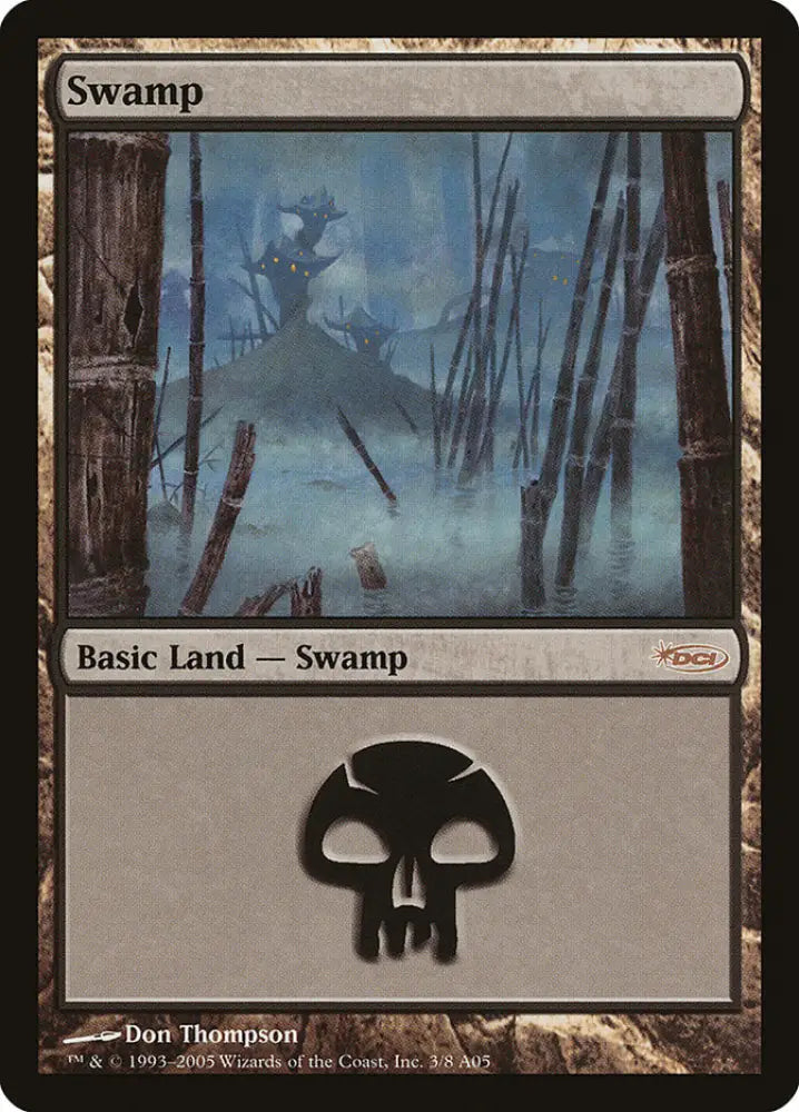 Swamp (3) [Arena League 2005] - MTG Single