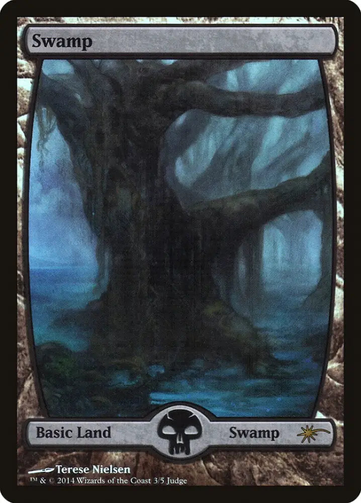 Swamp (3★) [Judge Gift Cards 2014] - MTG Single