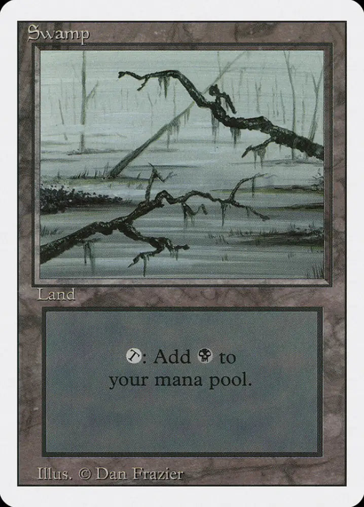 Swamp (300) [Revised Edition] - MTG Single