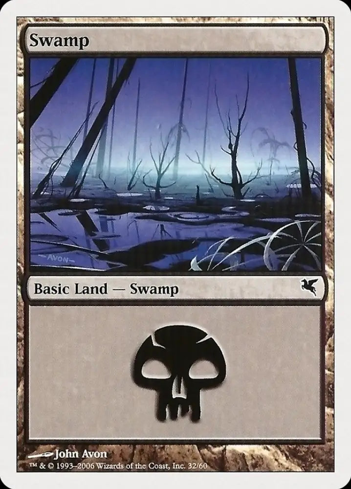 Swamp (32) [Hachette UK] - MTG Single