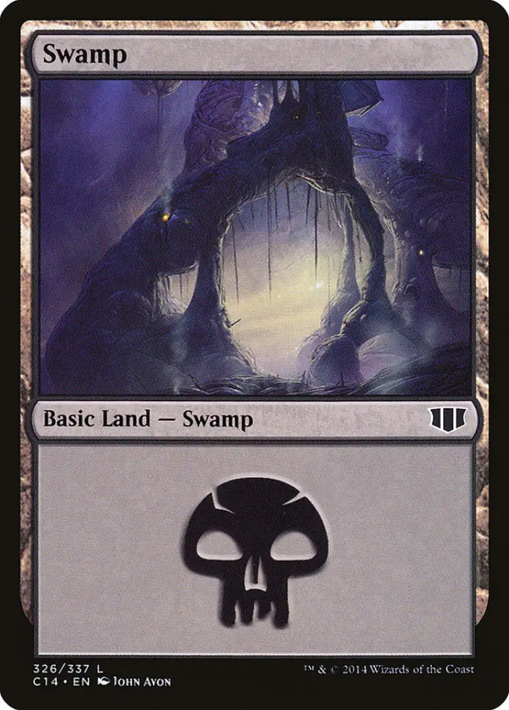 Swamp (326) [Commander 2014] - MTG Single