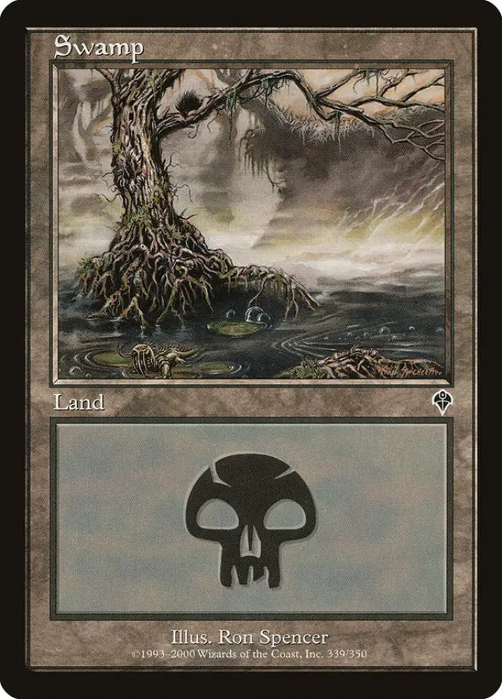 Swamp (339) [Invasion] - MTG Single