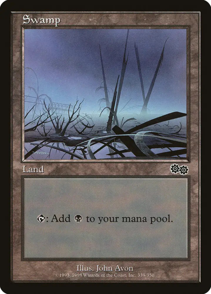 Swamp (339) [Urza’s Saga] - MTG Single