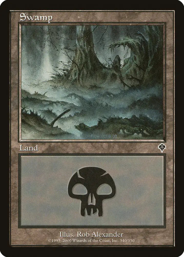 Swamp (340) [Invasion] - MTG Single