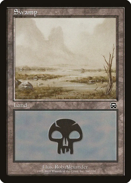 Swamp (340) [Mercadian Masques] - MTG Single