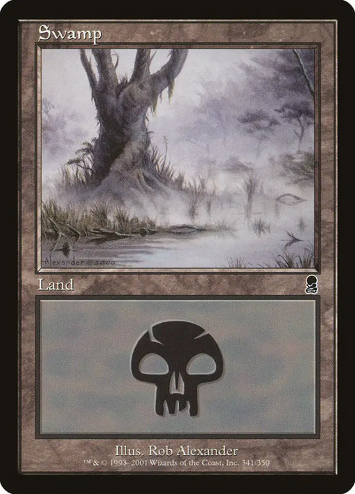 Swamp (341) [Odyssey] - MTG Single