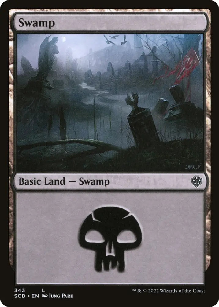 Swamp (343) [Starter Commander Decks] - MTG Single