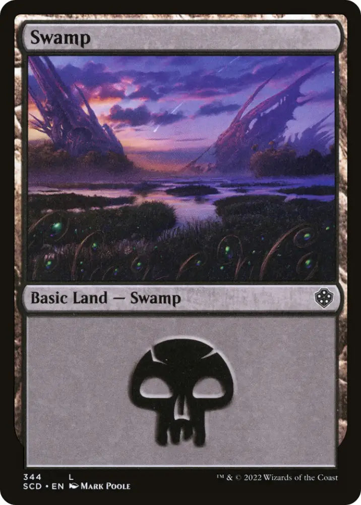 Swamp (344) [Starter Commander Decks] - MTG Single