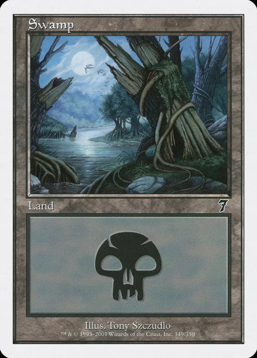 Swamp (349) [Seventh Edition] - MTG Single