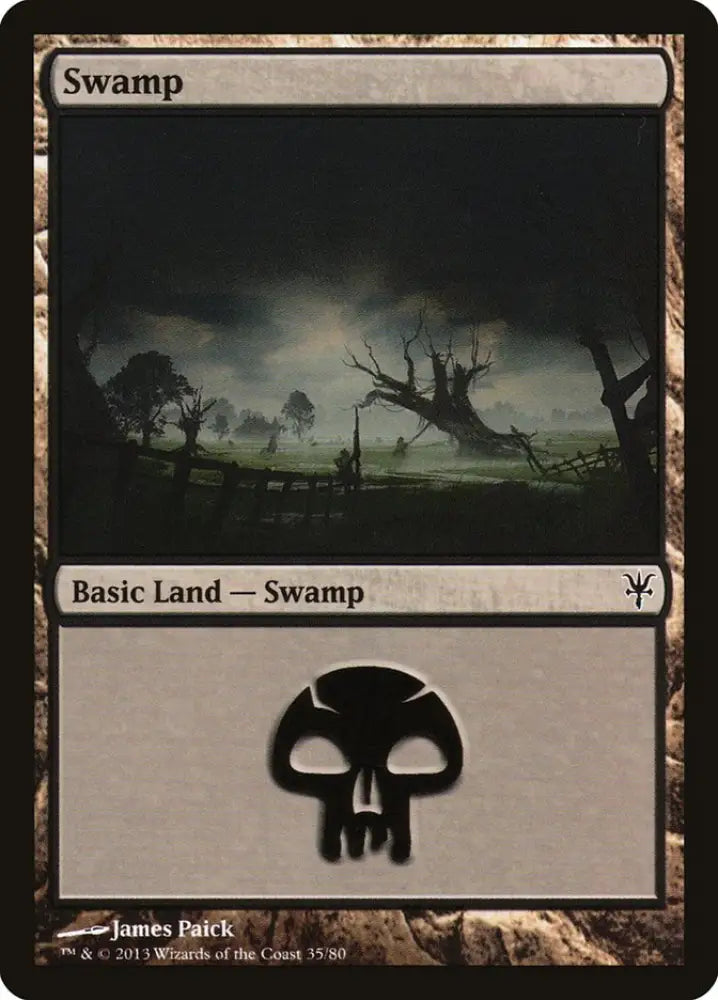 Swamp (35) [Duel Decks: Sorin vs. Tibalt] - MTG Single