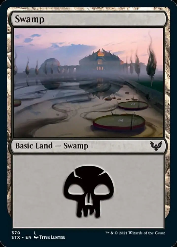 Swamp (370) [Strixhaven: School of Mages] - MTG Single