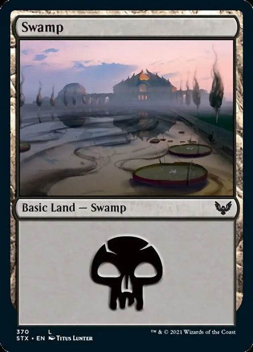 Swamp (370) [Strixhaven: School of Mages] - MTG Single