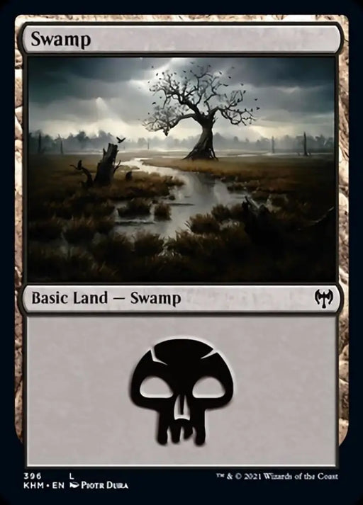 Swamp (396) [Kaldheim] - MTG Single