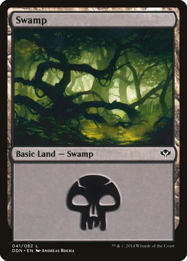 Swamp (41) [Duel Decks: Speed vs. Cunning] - MTG Single